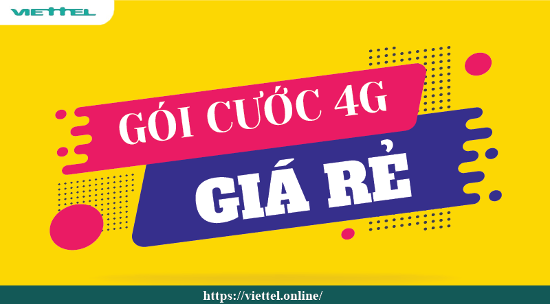 Gói cước 4G giá rẻ