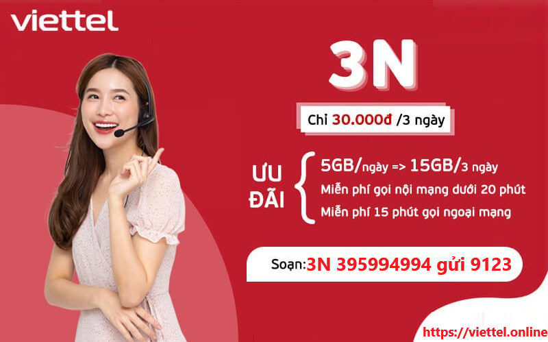 Gói cước 3N Viettel