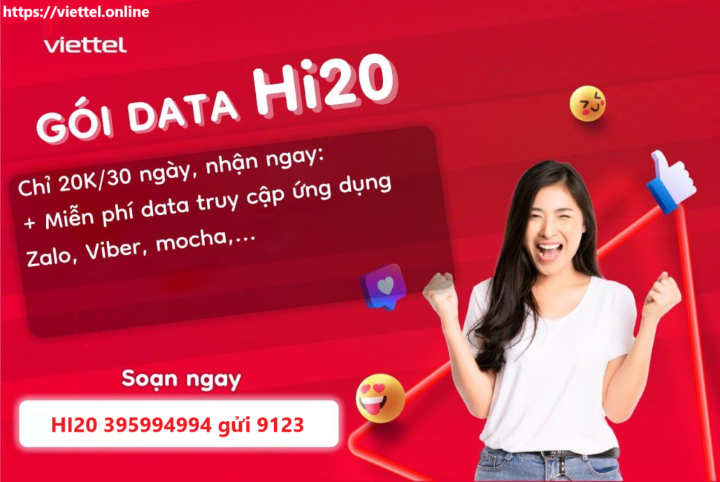 Gói cước HI20 Viettel