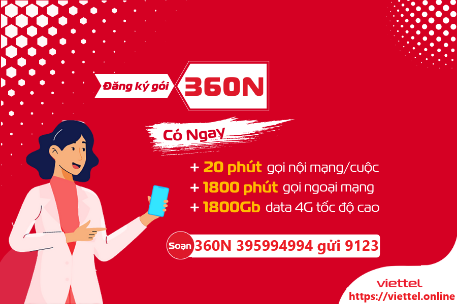 gói cước 360N Viettel