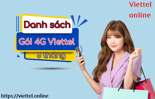 đăng ký gói cước Viettel nửa năm