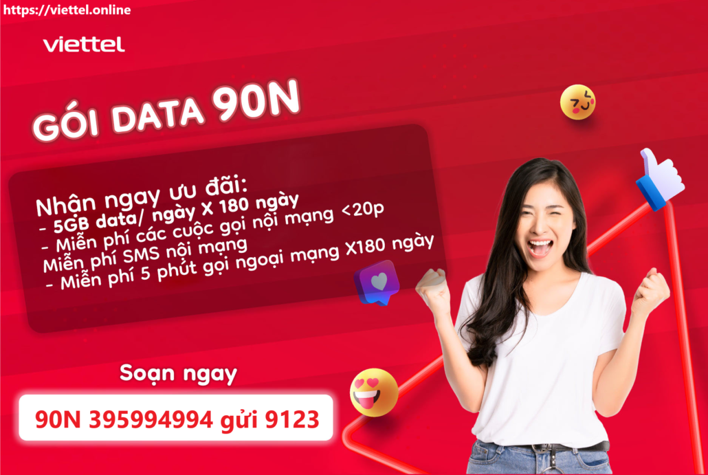 Gói cước 90N Viettel