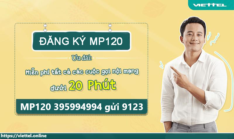 Gói cước MP120 Viettel