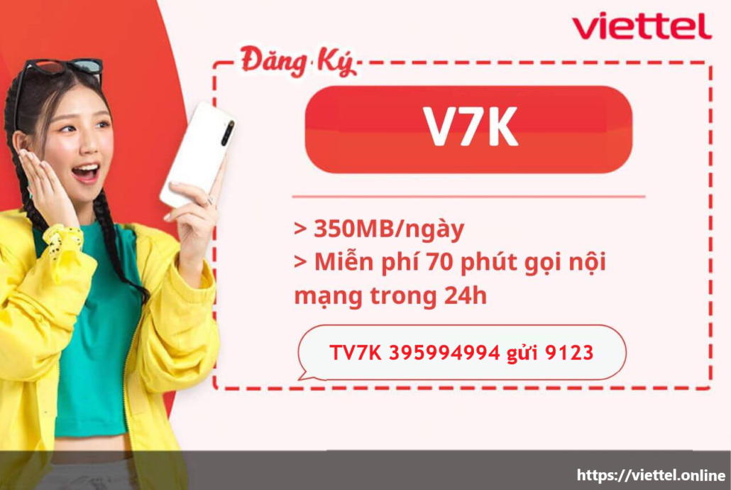 Gói cước TV7K Viettel