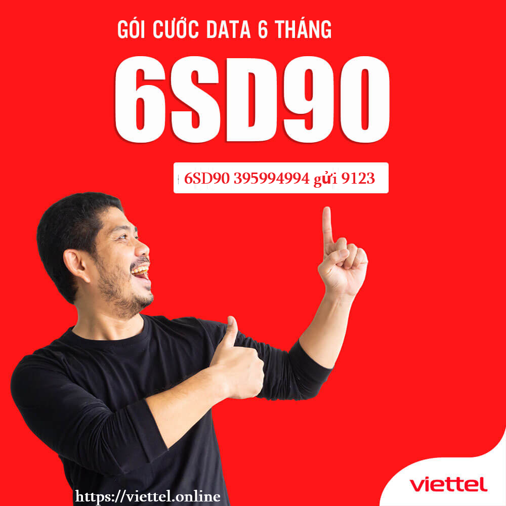 Gói cước 6SD90 Viettel