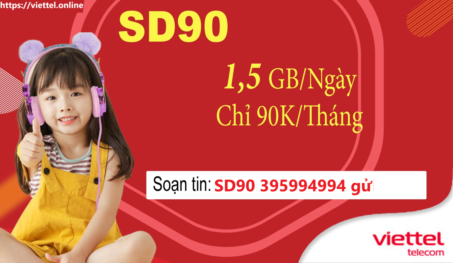 Gói cước siêu tốc SD90