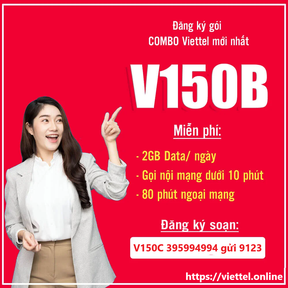 Gói cước siêu tốc V150B Viettel